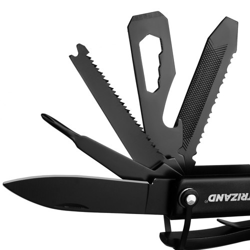 Multifunkční multitool 17v1 – kapesní nářadí s pouzdrem a háčkem na opasek