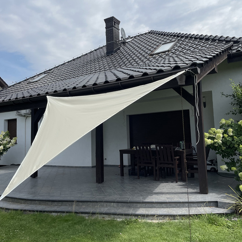 Sluneční plachta 3x3x3 béžová