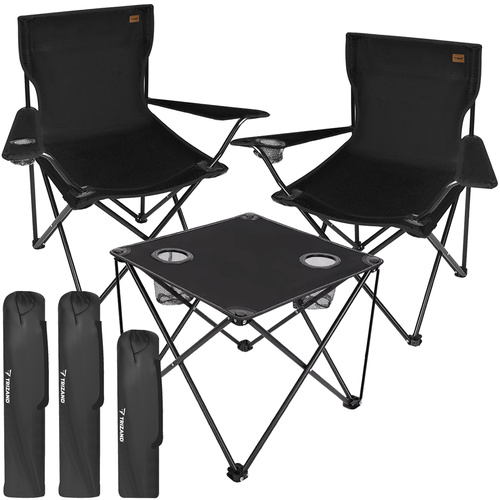 Skládací rybářský set - 2 židle + stůl