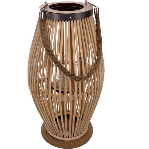 Velká bambusová lampa na na terasu