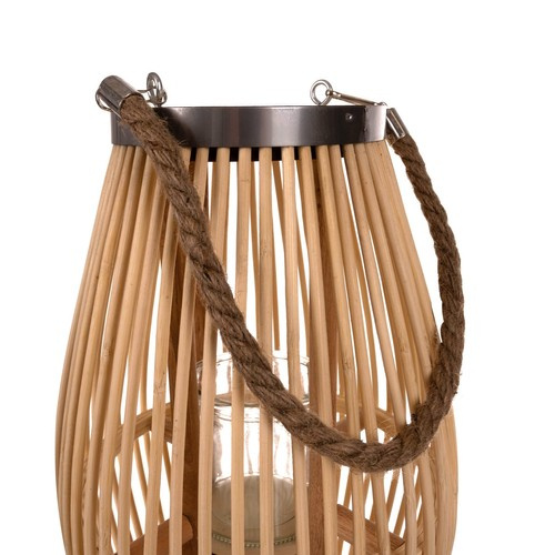 Velká bambusová lampa na na terasu