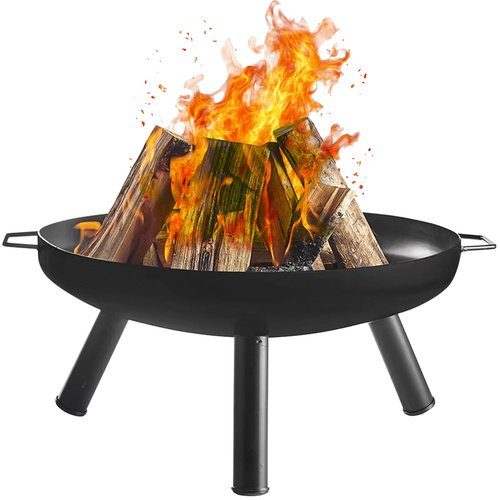Zahradní ohniště XXL s madly a trojnožkou