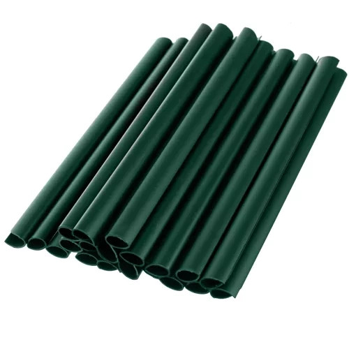 Velmi pevná plotová páska 450g/m² pro plotový plot + klopy (zelená)