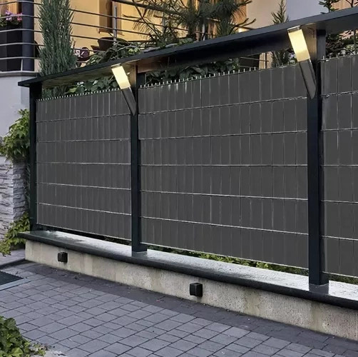 Velmi pevná plotová páska 450g/m² pro plotový plot + klopy (antracitová)