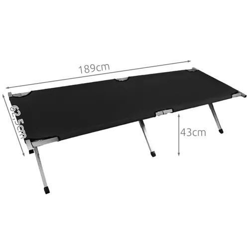 Kanadské táborové lůžko - Silná komfortní postel / lehátko
