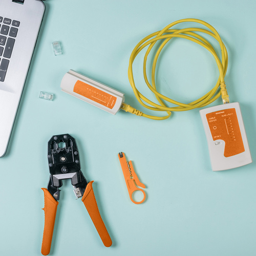 Tester kabelů RJ45/RJ11 XXL síťová sada