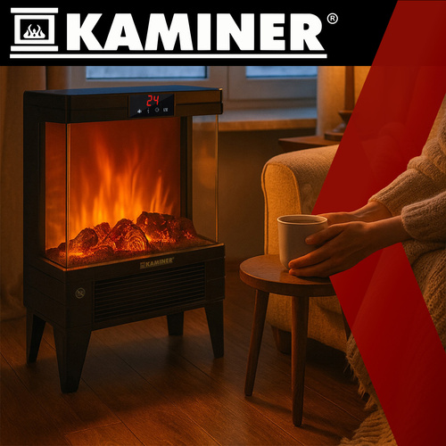 Elektrický teplovzdušný ventilátor KAMINER EMBEGO 2000W
