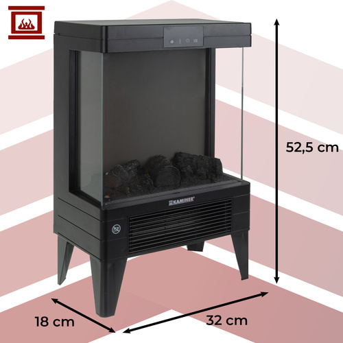 Elektrický teplovzdušný ventilátor KAMINER EMBEGO 2000W