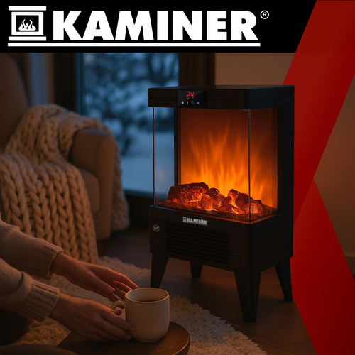 Elektrický teplovzdušný ventilátor KAMINER EMBEGO 2000W