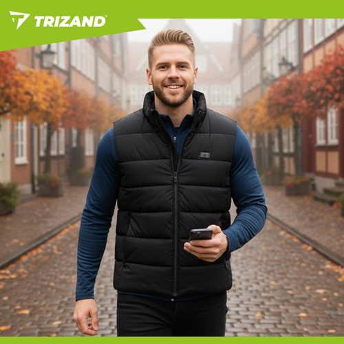 (L) Vyhřívaná vesta TRIZAND 11 topných zón