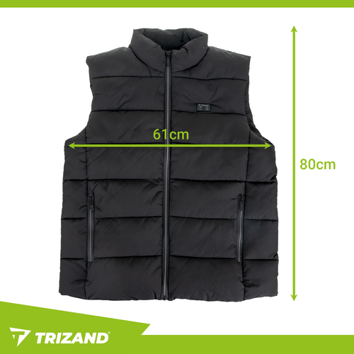 (XL) Vyhřívaná vesta TRIZAND 11 topných zón