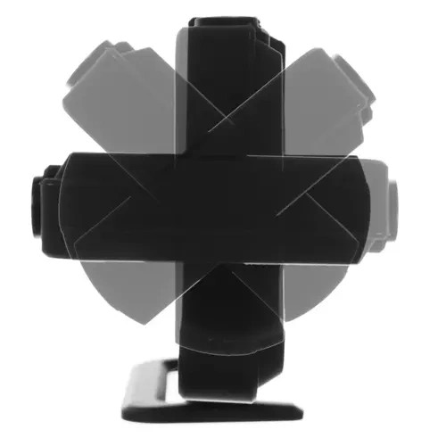 Budík LED s projektorem a zrcadlem 4v1 - Hodiny, alarm, zrcadlo, projekce 180°