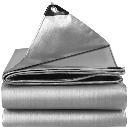 Plachta odolná 3×4 m - HDPE 120 g/m², vodotěsná, 14 ok