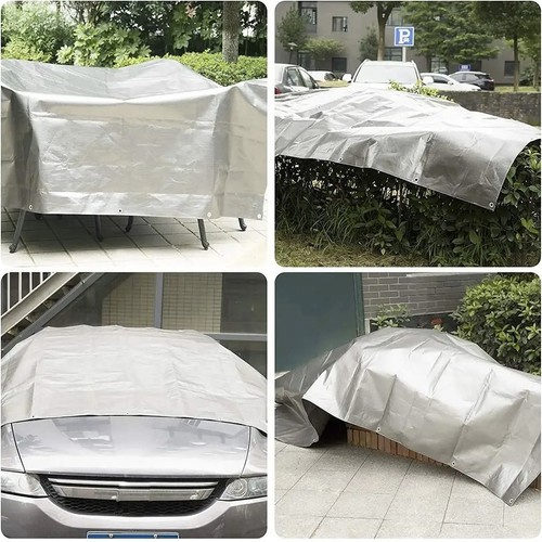 Plachta odolná 3×4 m - HDPE 120 g/m², vodotěsná, 14 ok