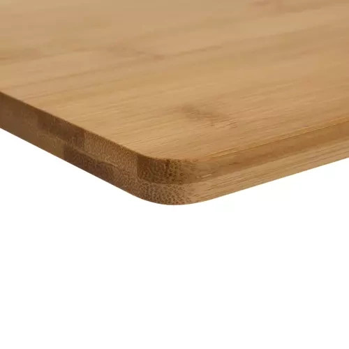 Sada 4 bambusových krájecích prken + kovový stojan 
