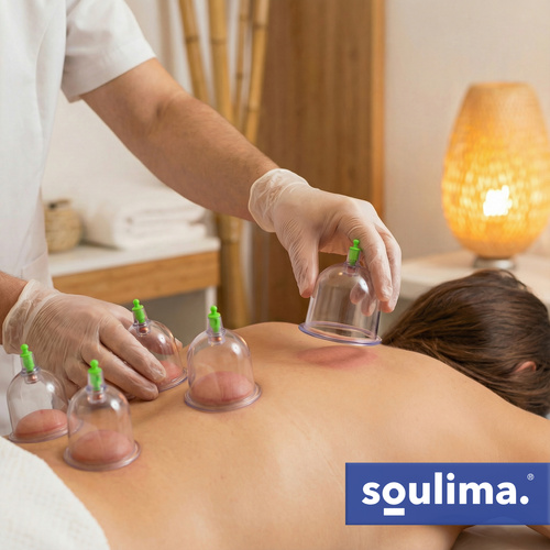 Čínské vakuové baňkovací vaničky – 12 ks s pumpičkou, anticelulitida