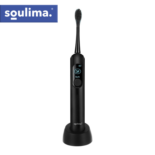 Sonický elektrický zubní kartáček SOULIMA X800 – 90 000 ot./min, 6 hlavic, indukce