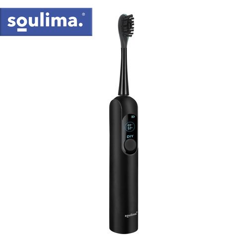 Sonický elektrický zubní kartáček SOULIMA X800 – 90 000 ot./min, 6 hlavic, indukce