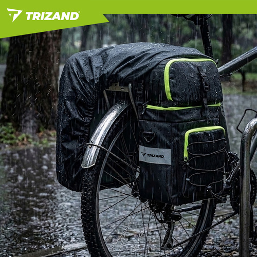 Voděodolná cyklistická brašna TRIZAND 65L – 3v1 batoh, taška, boční brašny