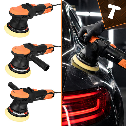 Leštička na auto 900W – Dual Action 125/150 mm, regulace otáček, 8m kabel