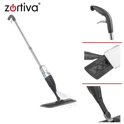 Mop s rozprašovačem 300 ml – otočná hlava 360°