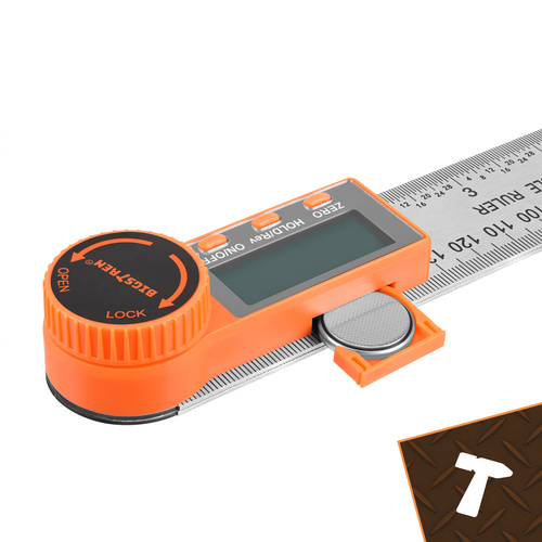 Digitální elektronický úhloměr 360° s LCD displejem