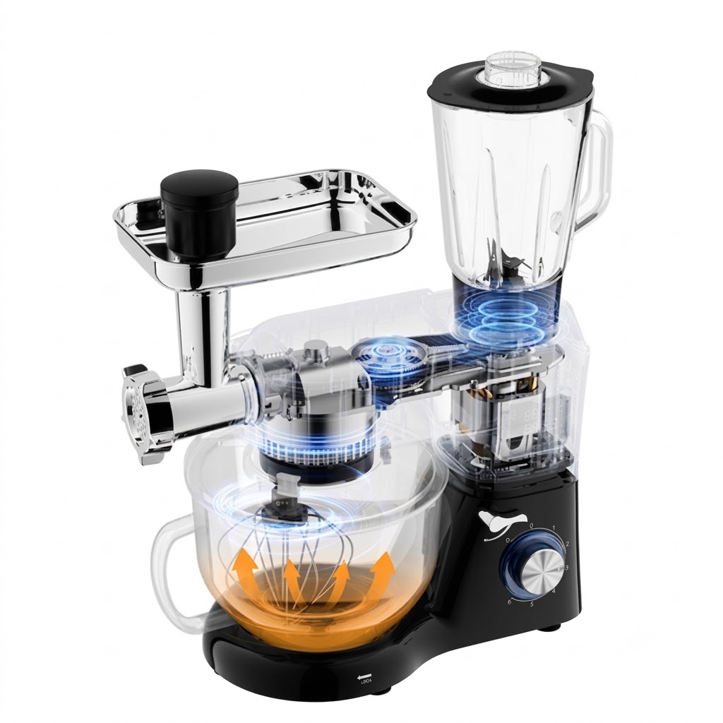Planetární robot BakePro 2000 XL s vyhřívanou mísou na kynutí těsta