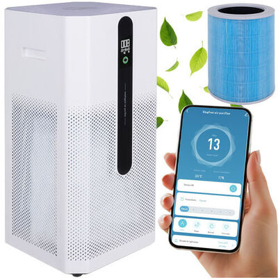 Čistička vzduchu Ionigs s HEPA H12 a ionizací - WiFi ovládání, 370 m³/h CADR pro místnosti až 80 m² - Obrázek